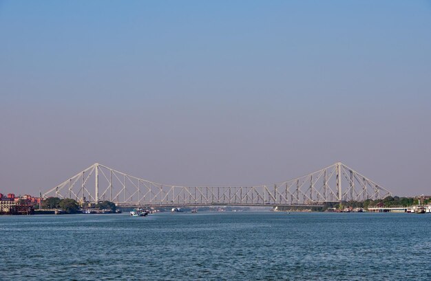 Foto a icônica ponte howrah