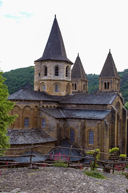 A Igreja da Abadia de Sainte-Foy em Conques, França