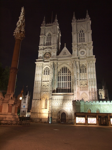 A igreja da abadia de westminster em londres, reino unido