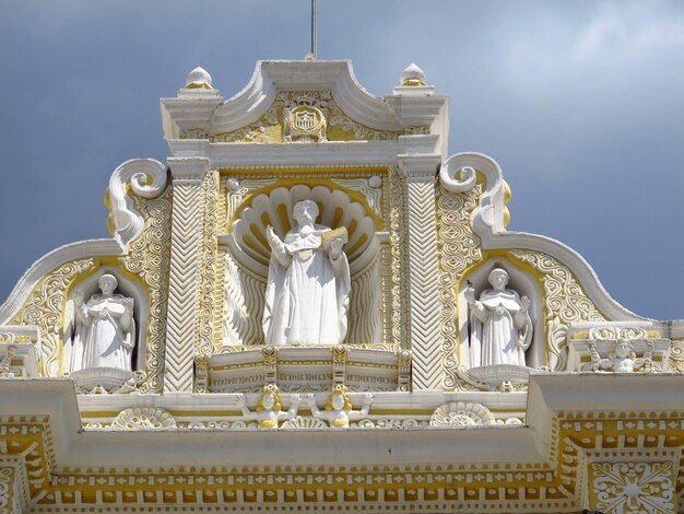 A igreja em Antigua Guatemala