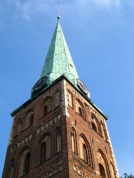 A igreja em riga letónia