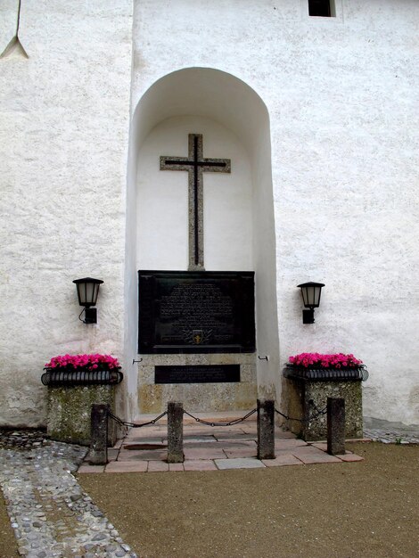 A igreja em Salzburg, Áustria