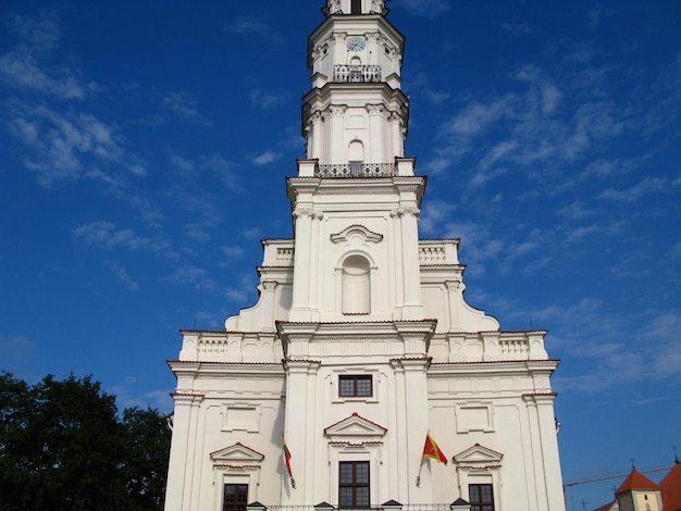 A igreja na cidade de Kaunas Lituânia