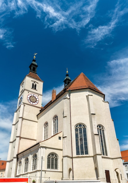 A Igreja Neupfarrkirche em Regensburg