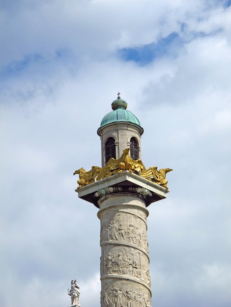 A igreja no centro de Viena, Áustria