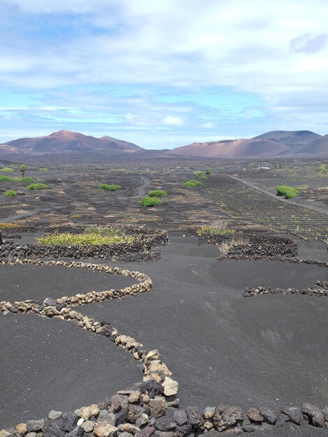 Foto a ilha de lanzarote