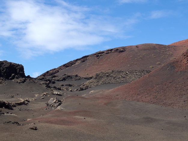 Foto a ilha espanhola de lanzarote