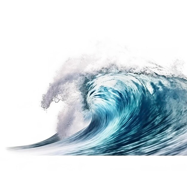 A ilustração do fundo do dia mundial do oceano das ondas do mar gera ai