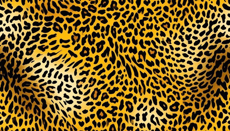 Foto a impressão de leopardo