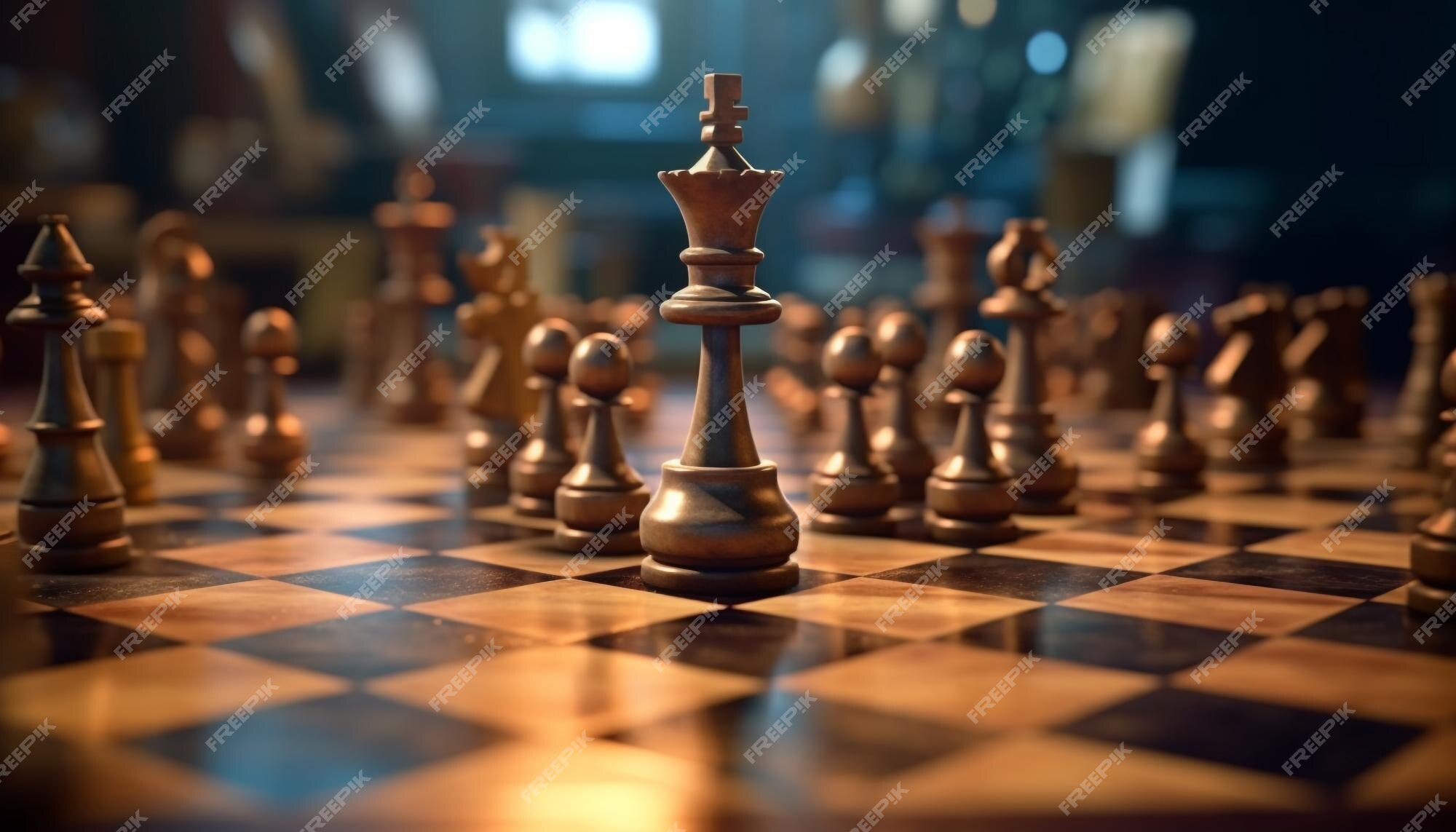 Tabuleiro de xadrez com inteligência artificial 