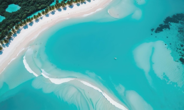 A Lagoa Turquesa e suas Praias de Areia Branca