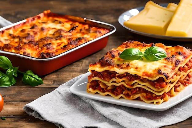 A lasanha é uma famosa culinária italiana