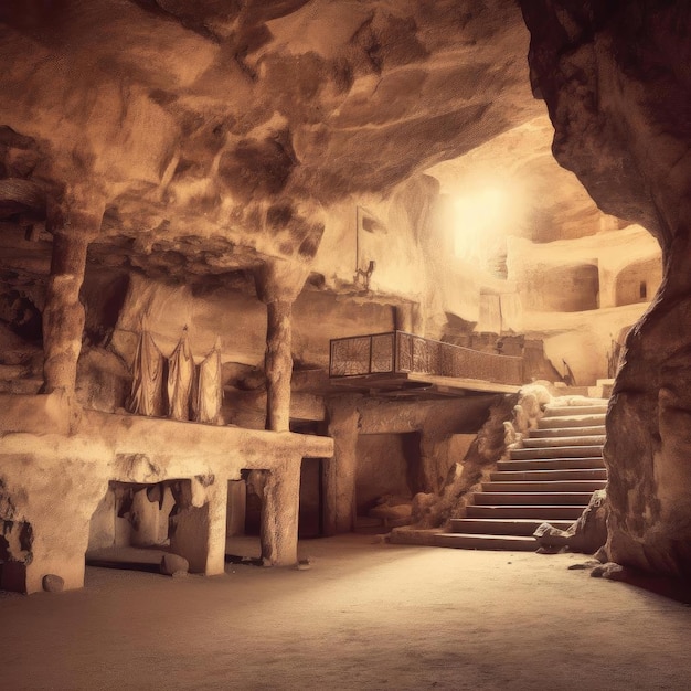 A lendária Caverna de Machpela, local de sepultamento dos patriarcas e matriarcas bíblicos