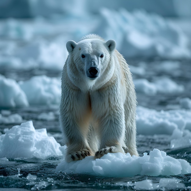 A Majestade do Ártico Desvelando o Mundo Encantador do Urso Branco