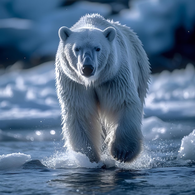 A Majestade do Ártico Desvelando o Mundo Encantador do Urso Branco