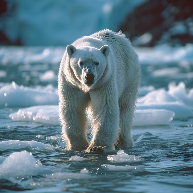 A Majestade do Ártico Desvelando o Mundo Encantador do Urso Branco