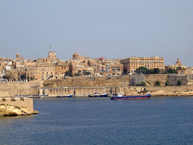 A marina de Birgu Vittoriosa Malta
