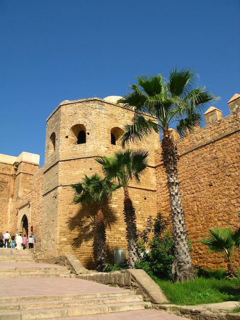 A medina na cidade Marrocos de Rabat