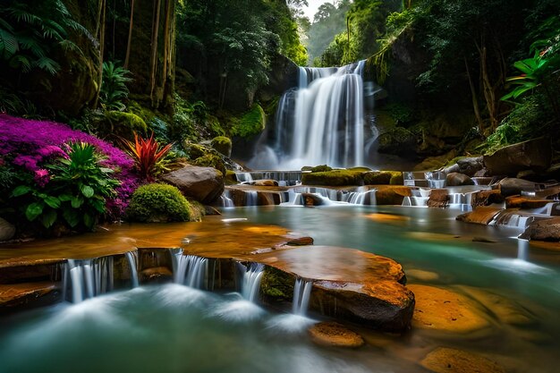 A melhor foto maravilhosa Uma foto bonita é uma obrigação para o trabalho diário gerado pela IA