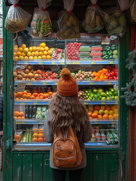 Foto a mercearia mundana liga as culturas aos negócios dos mercados de alimentos étnicos