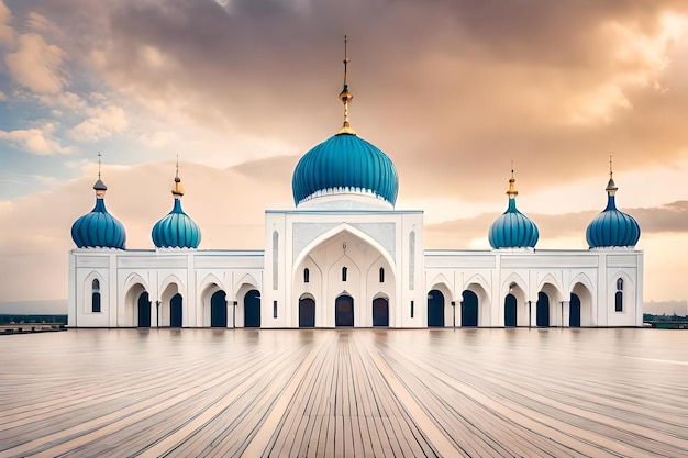 a mesquita da cidade santa