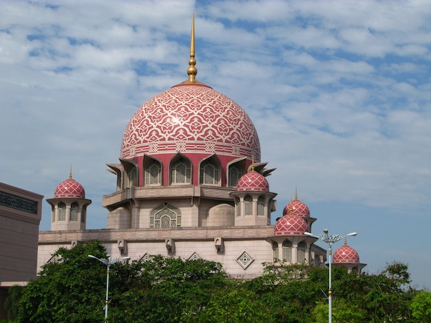 Foto a mesquita em putrajaya malásia