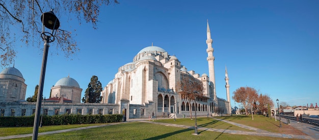 A Mesquita Suleymaniye é uma mesquita imperial otomana em Istambul Turquia