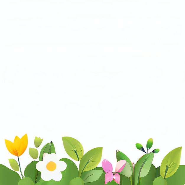 A Minimal Floral Flowers Background Cores de pêssego Padrão de flores