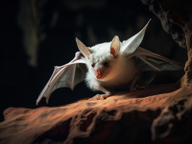 Foto a mística do morcego fantasma no outback