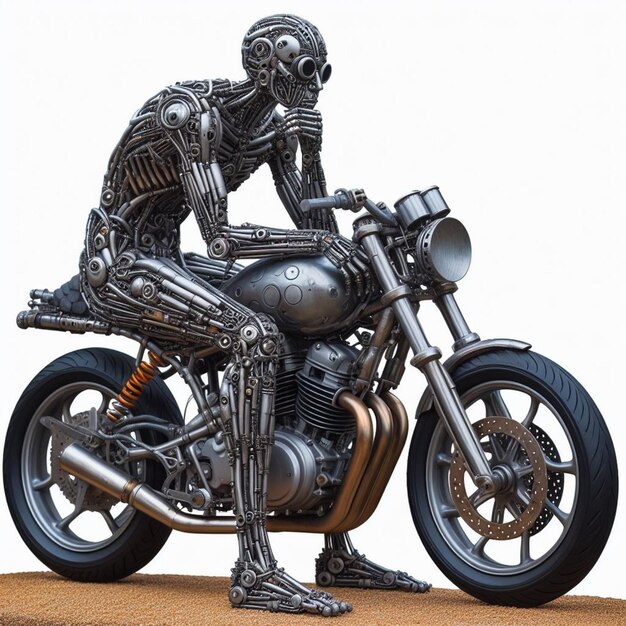 A mistura futurista de motocicletas humanas cativou os entusiastas numa maravilha revolucionária de duas rodas.