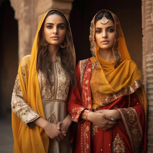 A Mode Frauen indische und pakistanische Drass Hochzeitskleidung