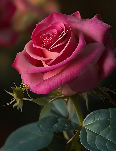 Foto a mundialmente famosa rosas belas