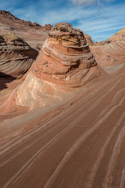 A onda, rocha incrível no arizona