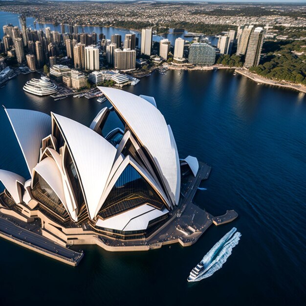 Foto a ópera de sydney.