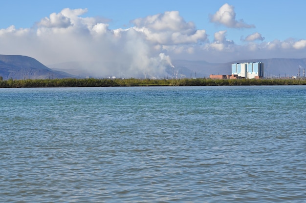 A paisagem de Norilsk