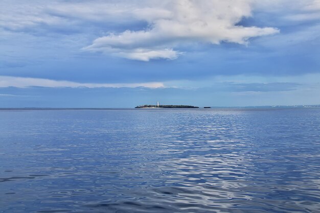 Foto a paisagem panorâmica de zanzibar, tanzânia