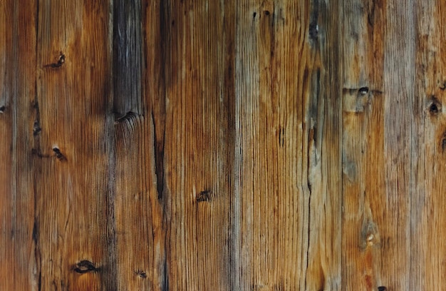 A parede de madeira do celeiro marrom Padrão de fundo de textura de parede