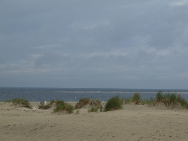 A praia de Borkum