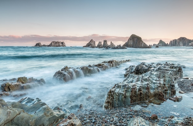 A praia mais exótica das Astúrias