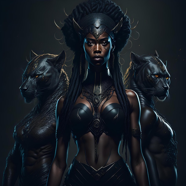 A rainha das panteras negras