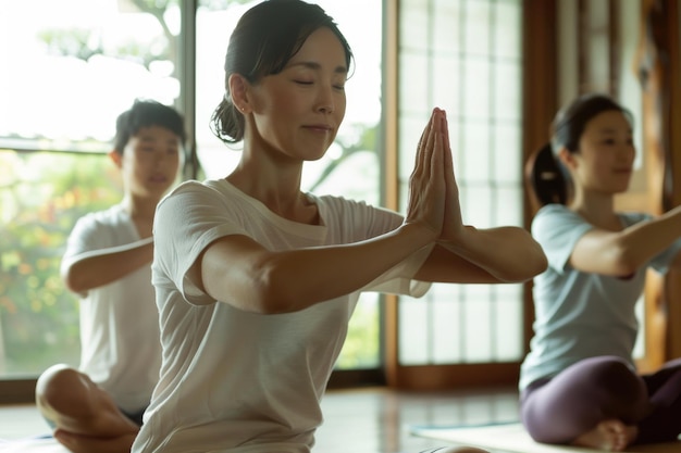 A rotina matinal de uma família japonesa