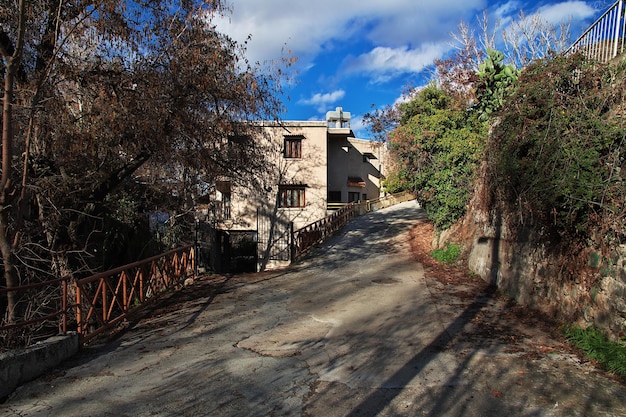 A rua na vila chipre de kakopetria