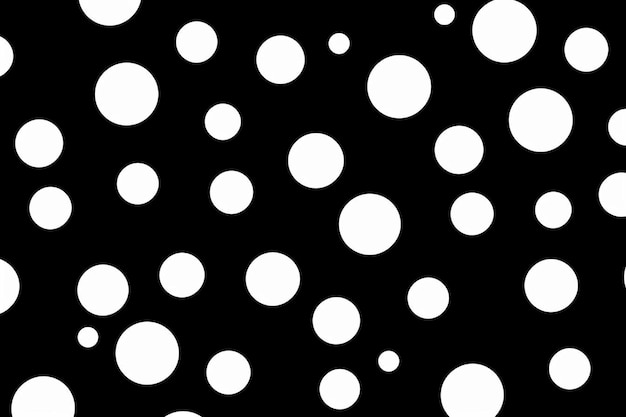 Foto a_seamless_pattern_of_black_and_white_polka_d204_block_0_1jpg