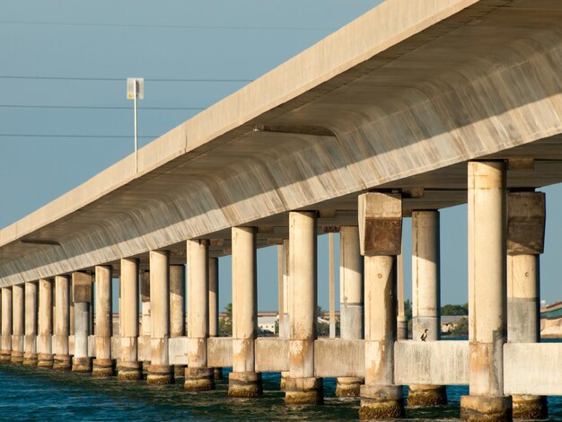 A Seven Mile Bridge é uma ponte famosa em Florida Keys.