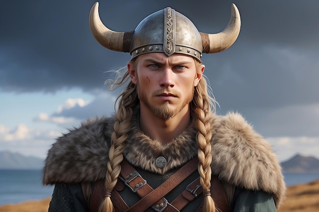 A surpreendente semelhança do adolescente nômade viking Larry