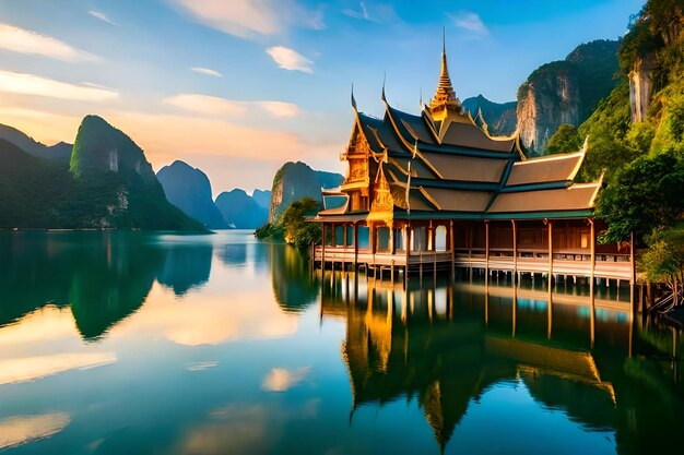 A Tailândia é o lugar mais bonito do mundo.