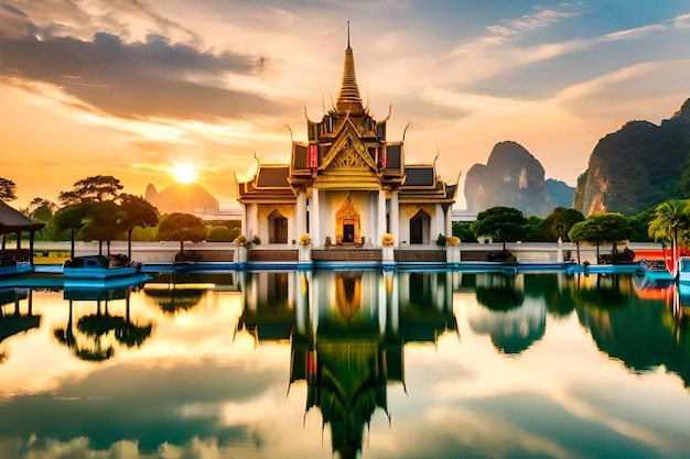 A Tailândia é o lugar mais bonito do mundo.