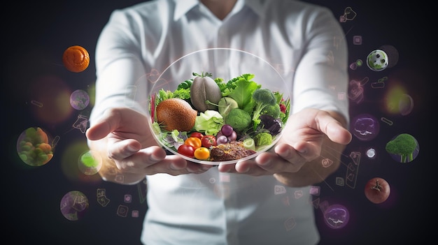 A tecnologia alimentar está chegando com melhorias e o futuro chef com comida