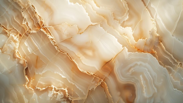 A textura de pedra de mármore natural liso e polido Onyx Para casa abstrata d IA generativa