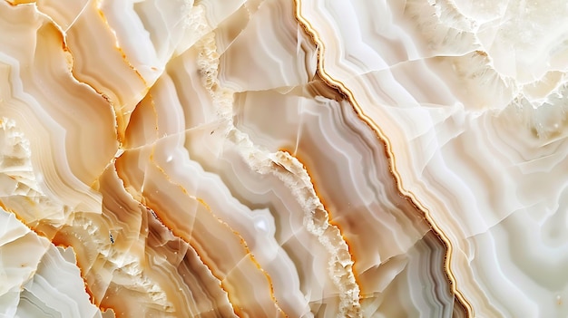 A textura de pedra de mármore natural liso e polido Onyx Para casa abstrata d IA generativa